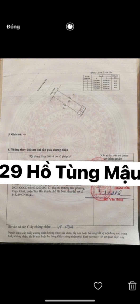 Bán đất mặt tiền Hồ Tùng Mậu - Hoà Khánh - Đà Nẵng.<br>-💎Diện tích: 81m2<br>- Đường : 10m5 vỉa hè 5m - Ảnh 2